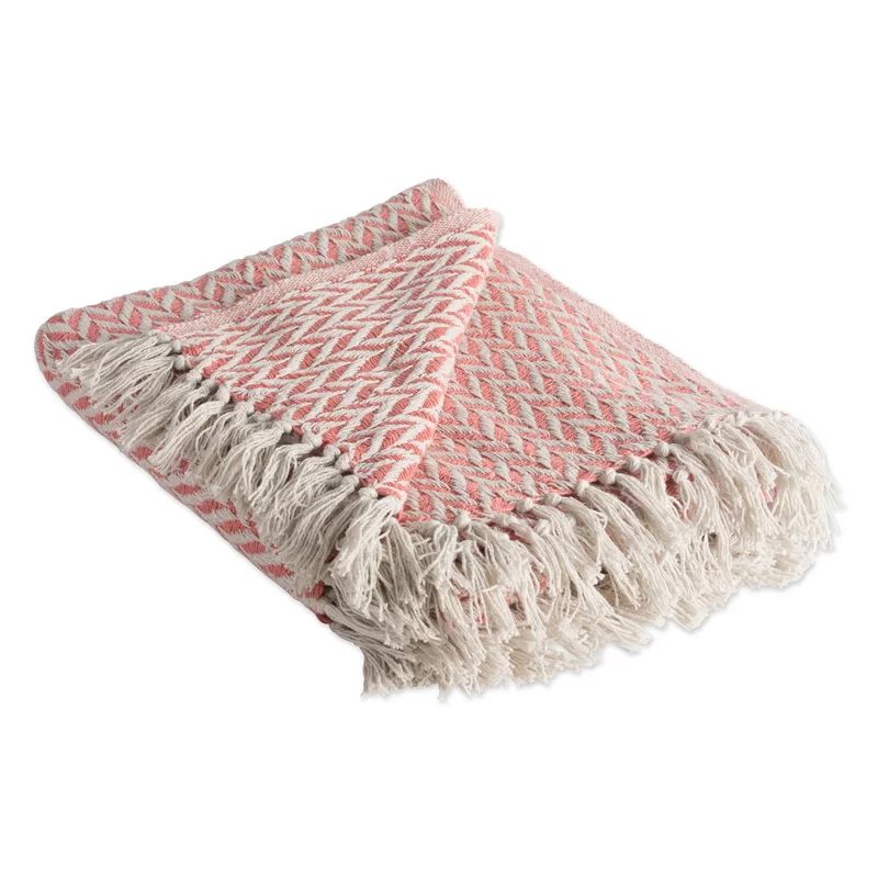 Caleb Zig-Zag Cotton Throw | Wayfair North America