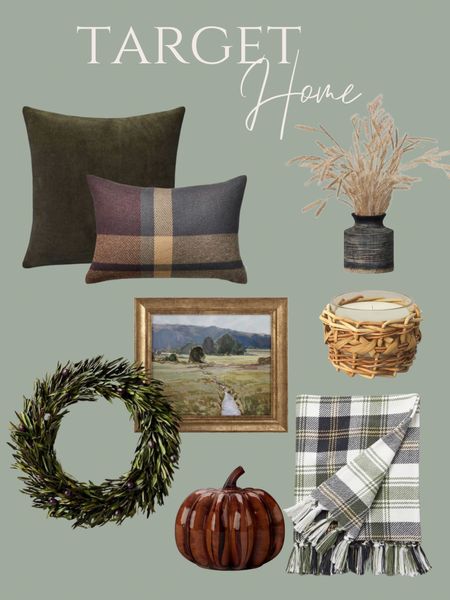 Pretty fall decor from Target. 





Autumn, wall art, olive wreath, plaid blanket, throw, tartan, pumpkin, Halloween, candle, pillows

#LTKSeasonal #LTKhome