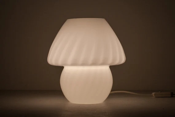 pilzförmige Tischleuchte aus Murano Glas, 1970er Jahre | Etsy (DACH)