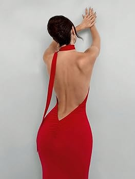 Backless Dress Long Dresses for Women Womens Wedding Guest Dress Sexy Maxi Fancy Dresses for Wome... | Amazon (US)