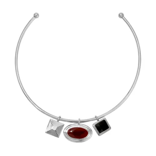 HEAVEN MAYHEM Solene Choker Charm Bundle in Silver at Nordstrom | Nordstrom