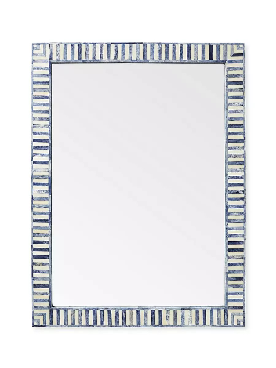 Bar Harbor Bone Inlay Mirror | Serena and Lily