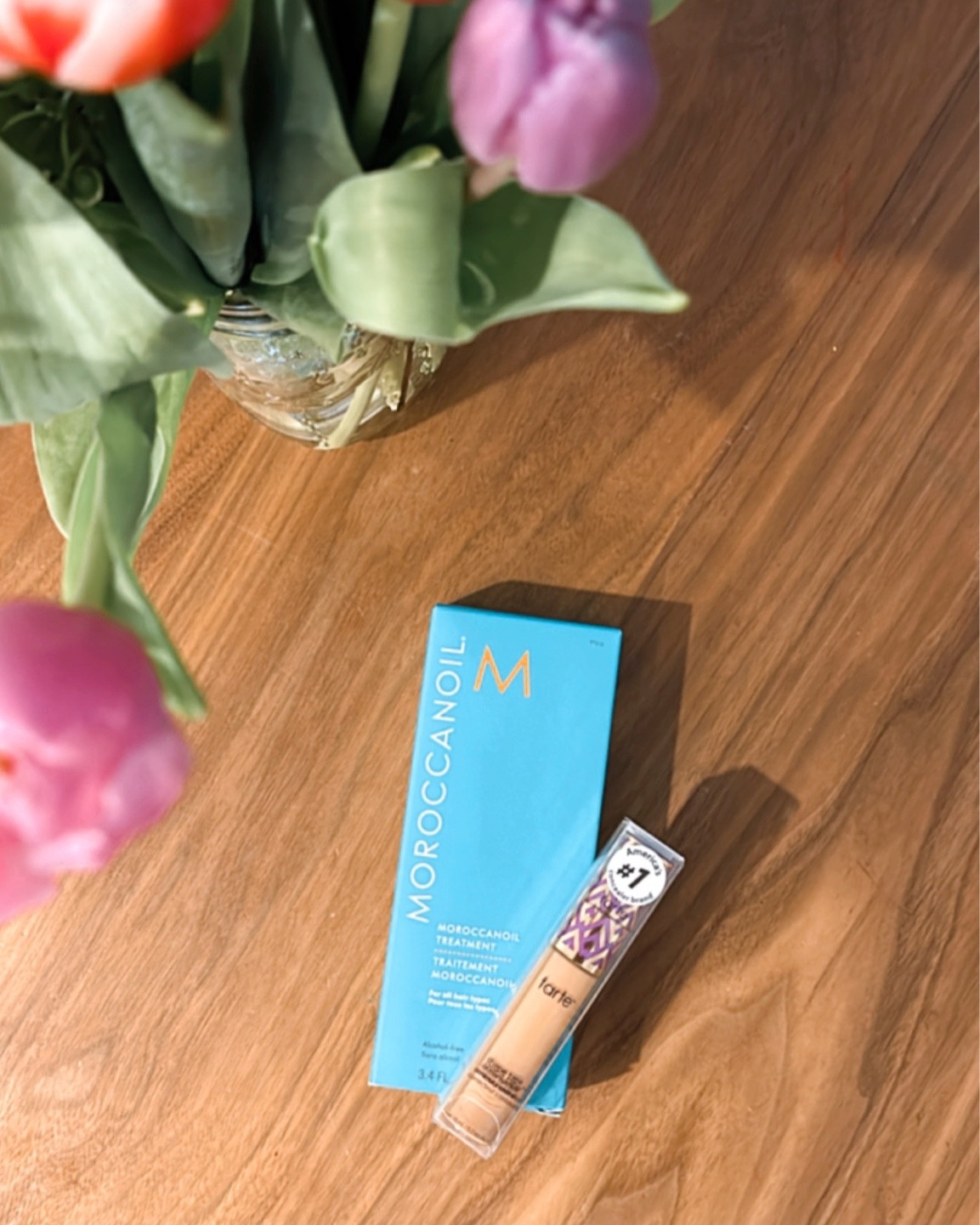My ride or die products 💕 Nothing compares to the coverage #TarteCosmetics Shape Tape Concealer gives me! And the #MoroccanOil scent has a chokehold on me. So good! #sephorafinds #sephorafavs 

#LTKunder50 #LTKbeauty #LTKunder100