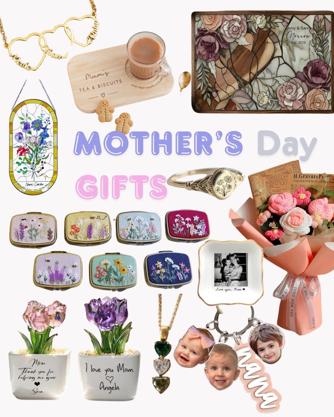 Mother’s Day gift ideas personalized gifts for her crochet gifts 

#LTKmomlife #LTKSpringSale #LTKKids

#LTKmomlife #LTKSaleAlert #LTKootd