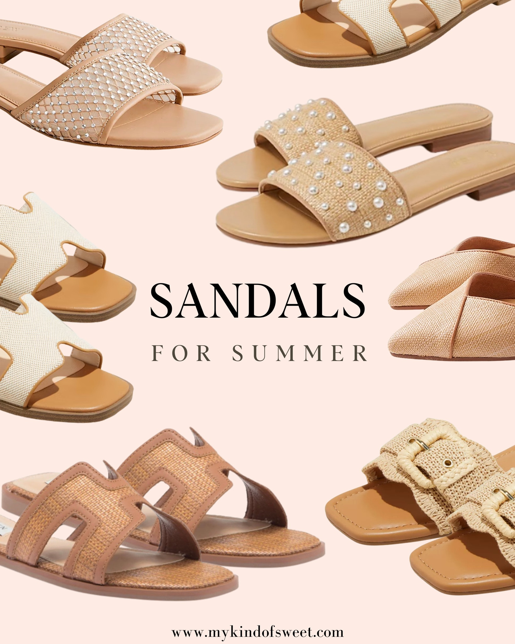 The best sandals for summer are here. Shop pearl slides, woven flats, and versatile neutrals.

#LTKSeasonal #LTKStyleTip #LTKOver40