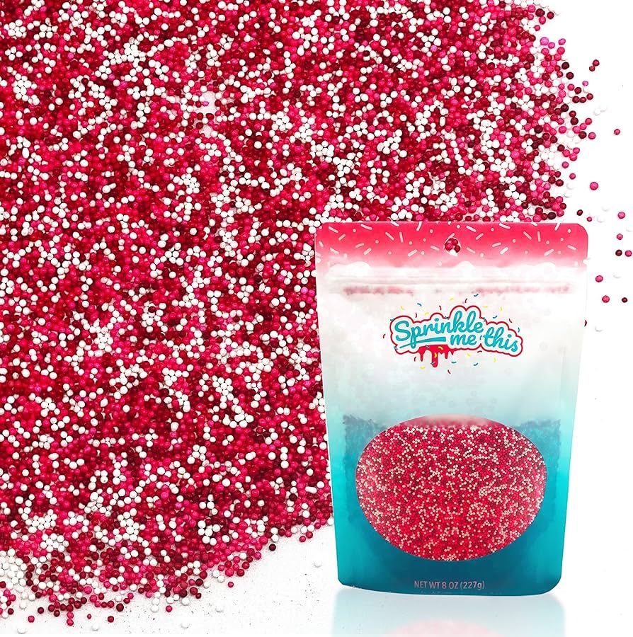 We're the Perfect Match - 4 OZ Resealable Stand Up Candy Bag - Pink, White, and Red Mini Nonparei... | Amazon (US)