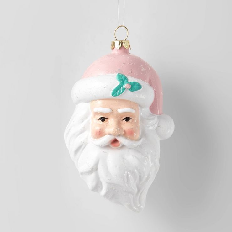 Santa Head Christmas Tree Ornament - Wondershop™ | Target