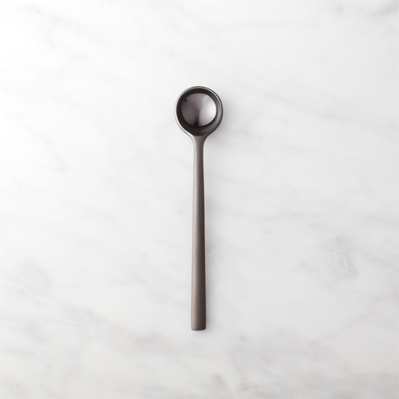 Modern Mini Black Spoon + Reviews | CB2 | CB2