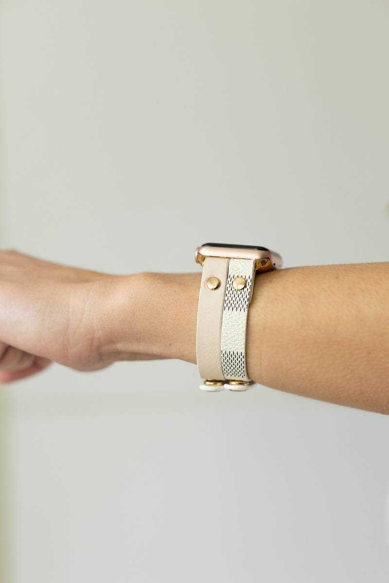 Louisa Damier Apple Watch Band | StrawberryAvocados