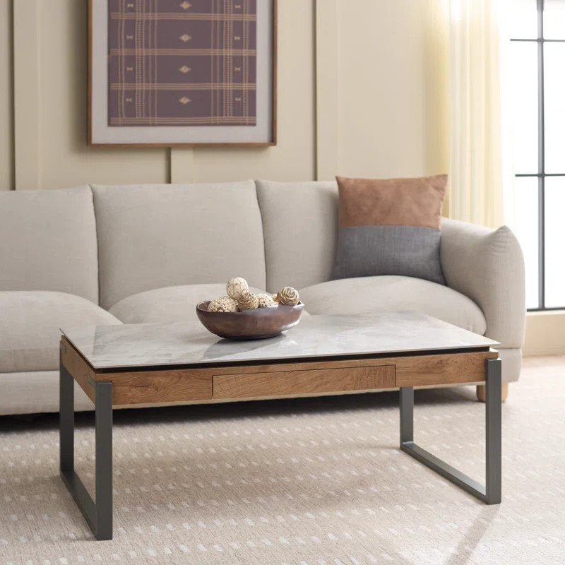 Transform your living space with the sophisticated Kota Coffee Table. With a functional drawer th... | Wayfair North America