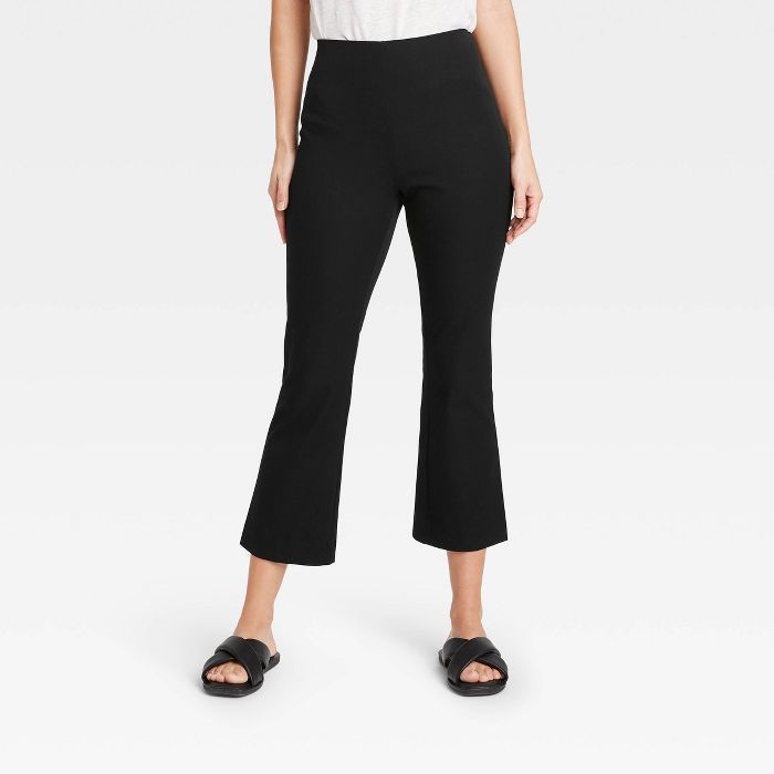 Women's High-Rise Flare Cropped Pants - A New Day™ | Target