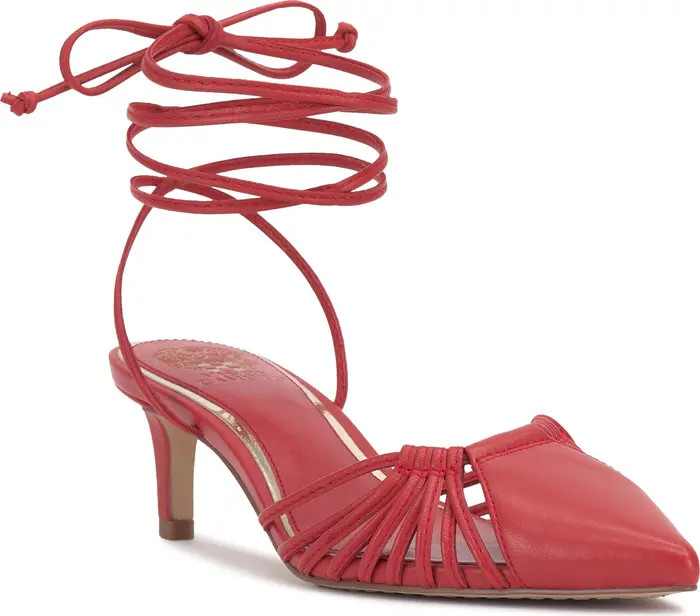 Vince Camuto Kota Ankle Wrap Pointed Toe Pump (Women) | Nordstromrack | Nordstrom Rack