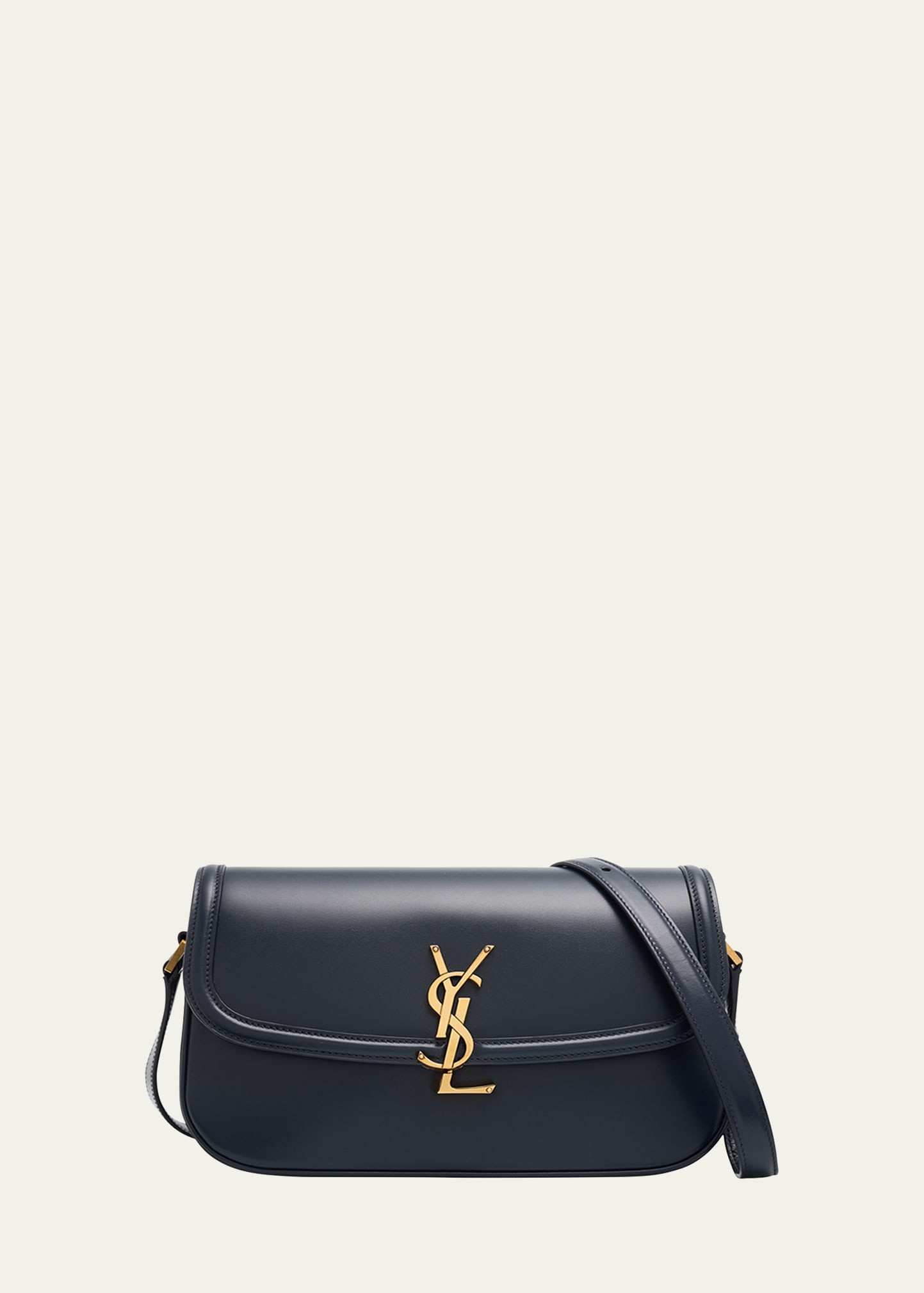 Saint Laurent Solferino Medium YSL Shoulder Bag in Smooth Leather | Bergdorf Goodman