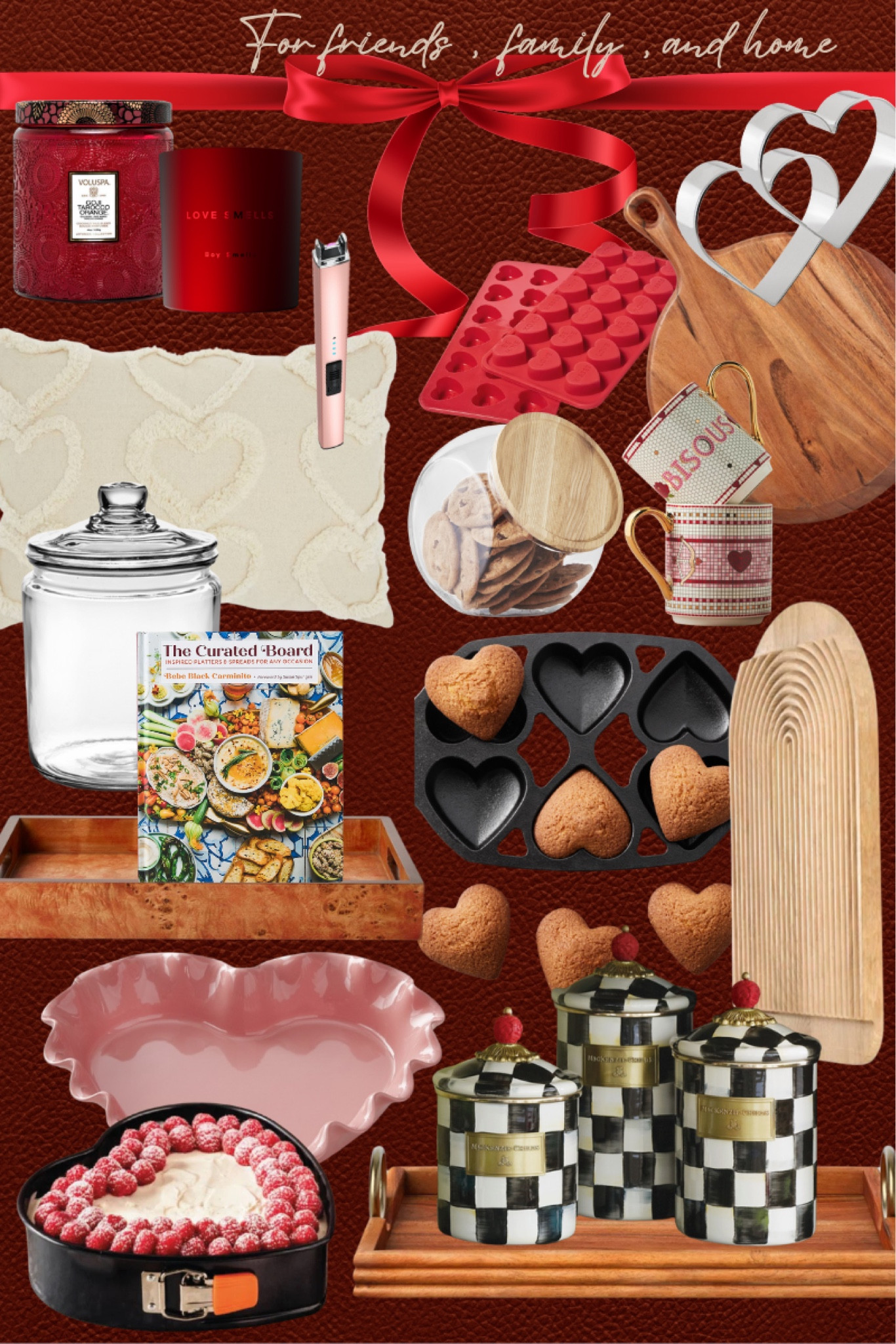 For friends, family, and home:
It’s never too late to add touches of love to your home or prepare a sweet gesture for a friend - light a seasonal candle, assemble a board with some home made cookies, bake a simple cake in a shape of a heart, or just pick up some chocolates and hand-deliver them in a beautiful cookie jar! Celebrate connections—love doesn’t expire on February 15; affection is à la mode year-round! I rounded up all my favorites!


#LTKHome #LTKGiftGuide #LTKSeasonal