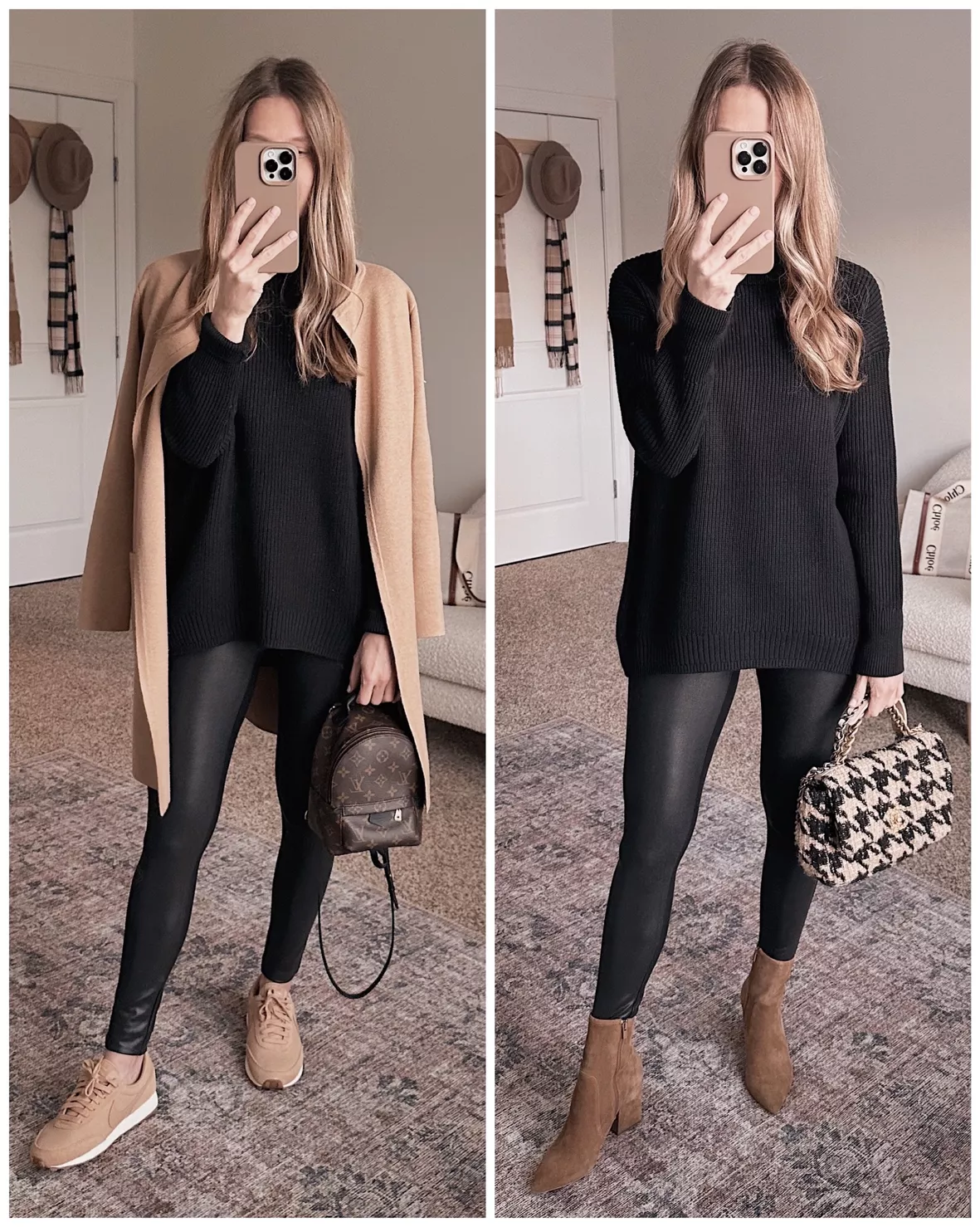 Faux leather leggings - Women curated on LTK