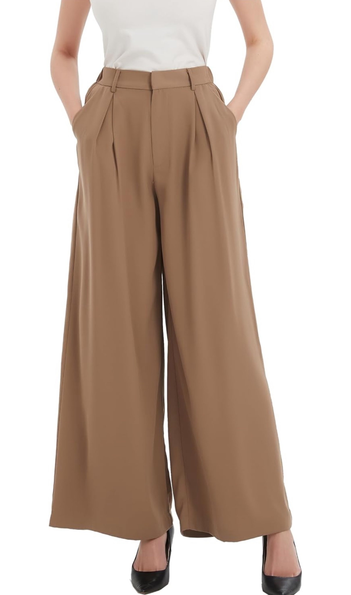 The best go-to high waisted trouser pants! 

#LTKMidsize #LTKWorkwear #LTKmomlife