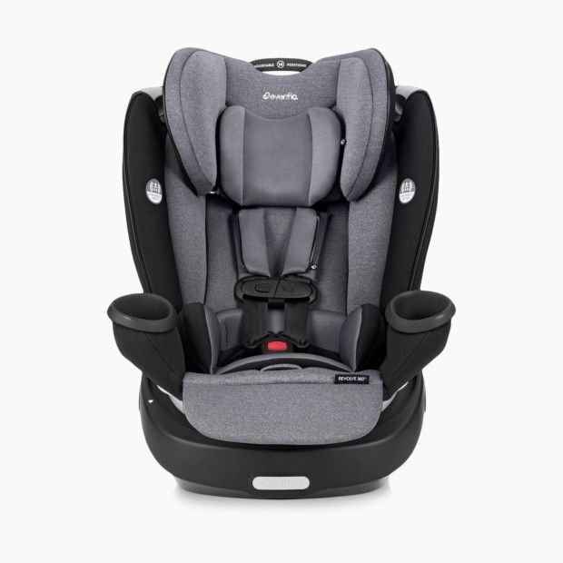 Evenflo Gold Revolve360 Rotational All-In-One Convertible Car Seat in Moonstone Gray Size 19.8"" x 2 | Babylist