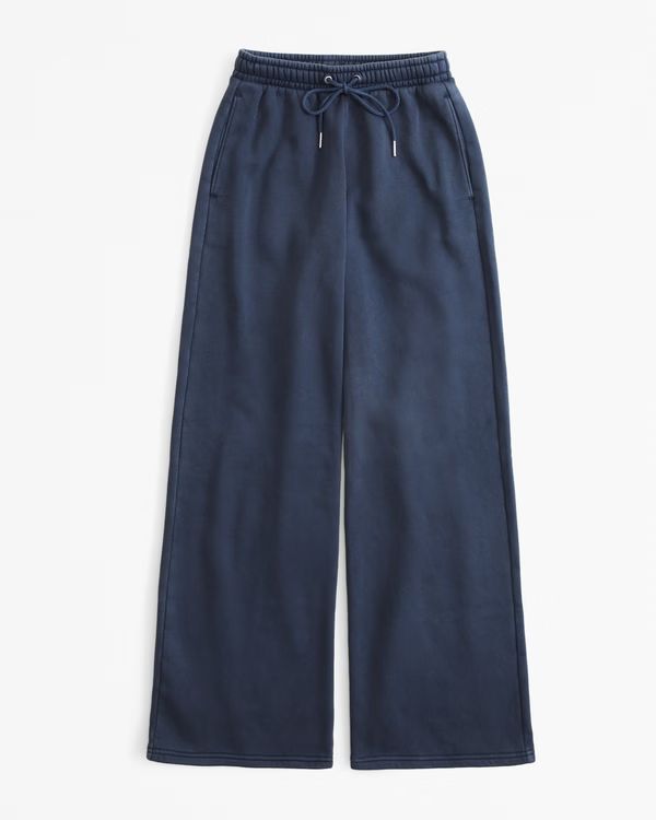 Essential Wide Leg Sweatpant | Abercrombie & Fitch (US)