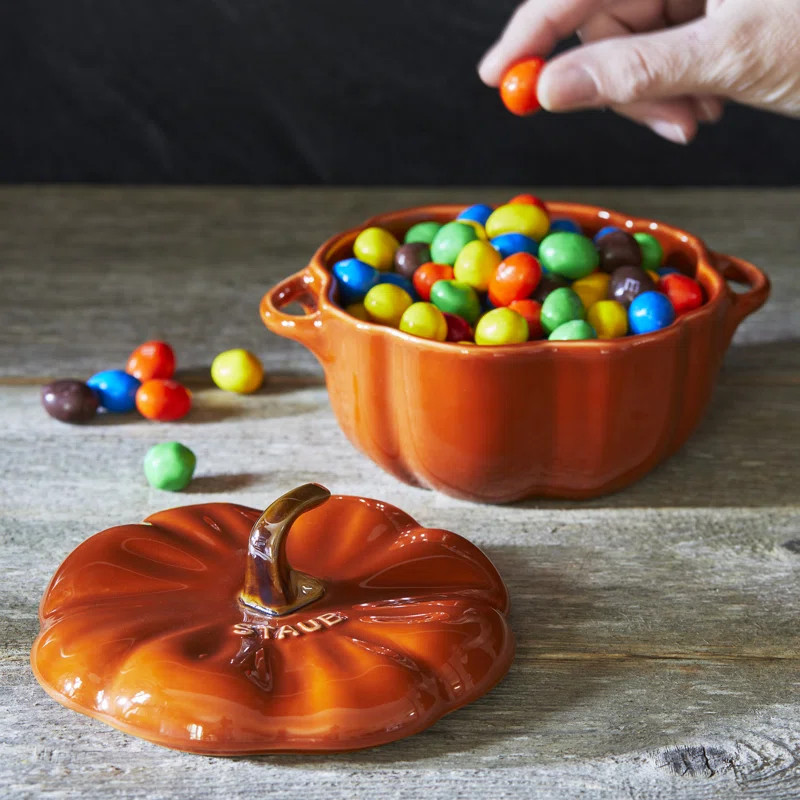 Staub Ceramic 24-oz Pumpkin Cocotte | Wayfair North America