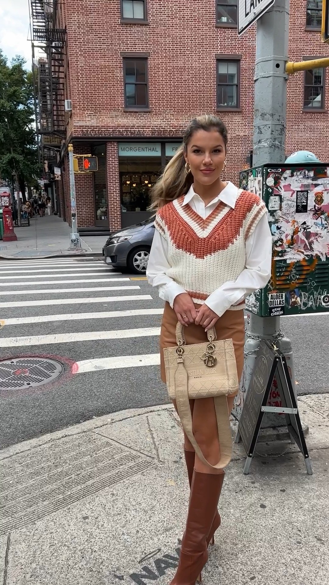 Petal + Pup Fall outfit 
LTK FALL SALE 
#fall #fallootd #ny #nyfw #newyork #fallfashion #fallstyle #falloutfit #sweater #boots #leatherskirt 

#LTKSale 

#LTKSeasonal #LTKunder50