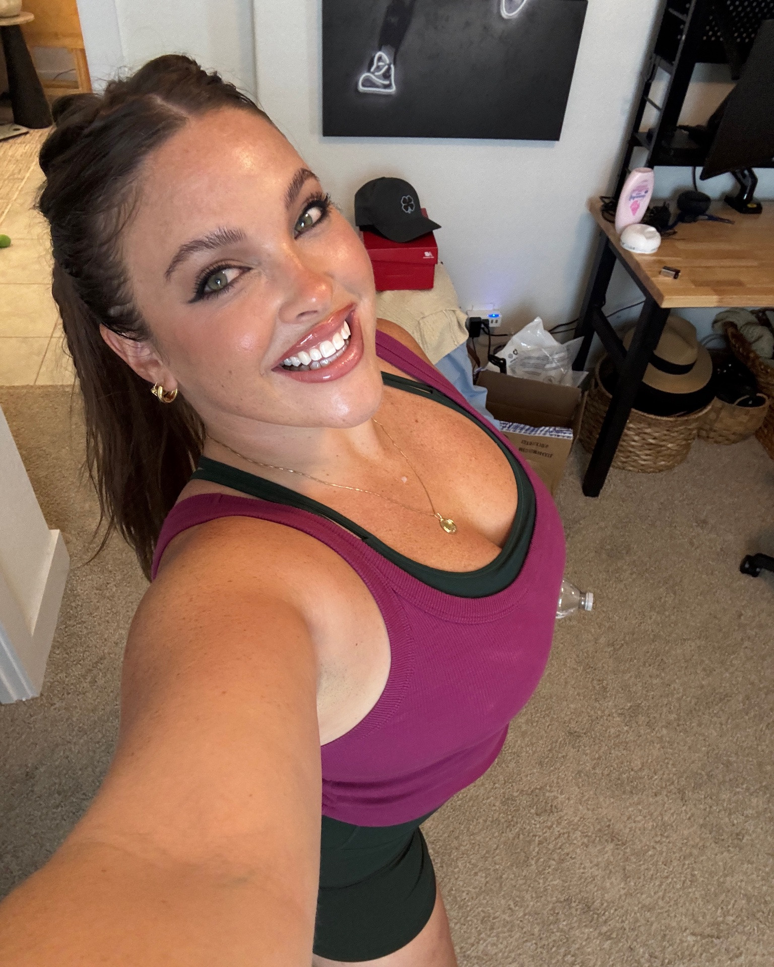 This workout outfit made me feel so energized 💚🌈✨

#LTKootd #LTKActive #LTKMidsize
