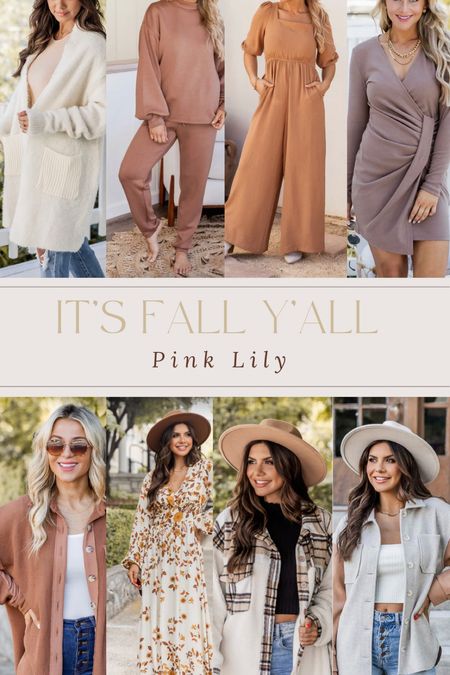 Loving these fall pieces from Pink Lily and I know you will too. Everything is a part of their new collection. 

•Follow for more daily styles!!•

#dresses #fall #shackets #jackets #pinklily #jumpsuit #scarf 

#LTKSeasonal #LTKunder100 #LTKSale
