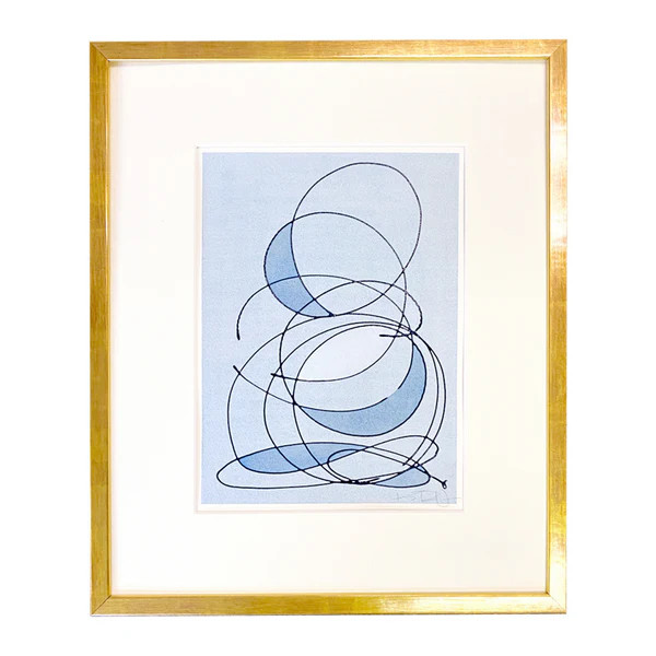 Blue Brainstorm by Kayce Hughes | Mintwood Home