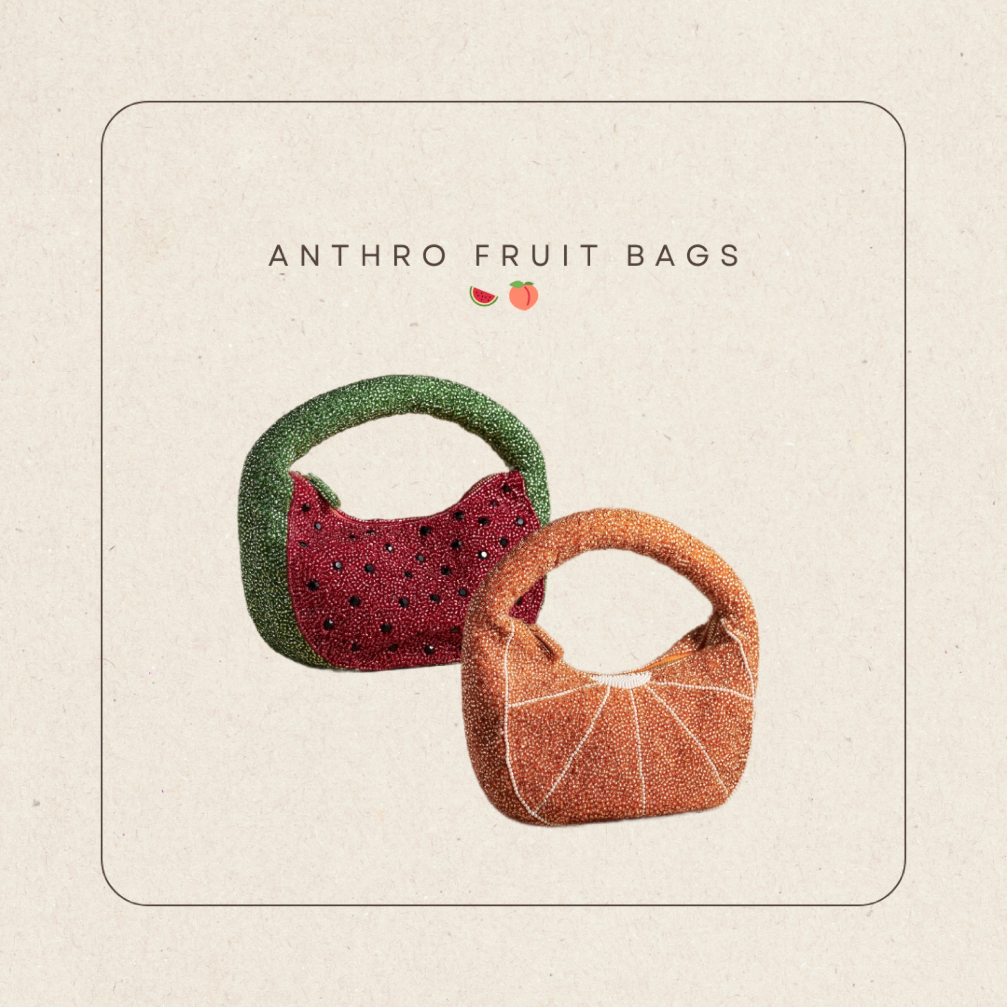 I fear I need BOTH of these, but I think I’m going for the 🍉 first 

#LTKItBag #LTKStyleTip #LTKSeasonal