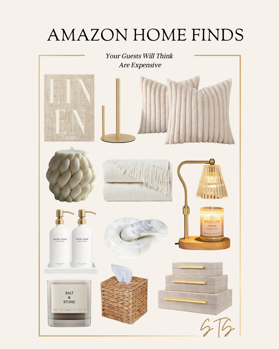 The secret to a home that impresses every single guest? Amazon, and I will say it louder for the people in the back 🛍️✨ From the pieces that stop people mid-conversation to the details that just make a space feel curated and intentional, everything is linked. 

#amazonhome #amazonfinds #homedecor #expensivehomedecor #highendlookforless #affordablehomedecor #modernhomedecor #neutraldecor #homeinspo #amazondecor  

 #LTKHome