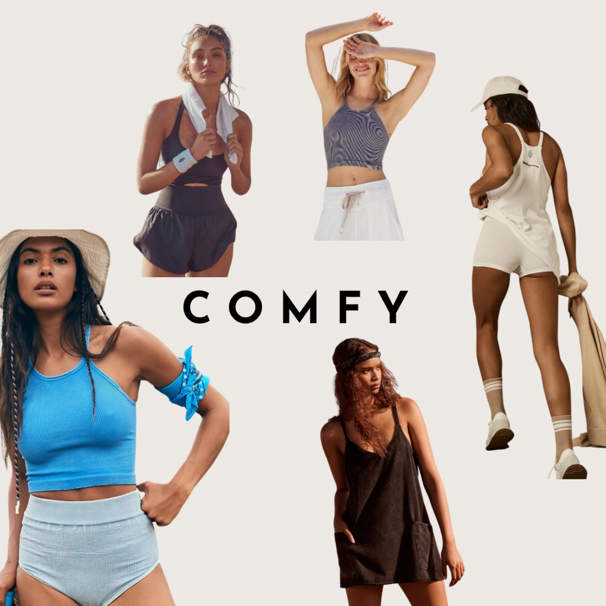 Comfortable stretchy onesie | crop top | romper dress | #freepeople | workout clothing | warm weather clothing | #LTKunder50

#LTKfitness #LTKtravel