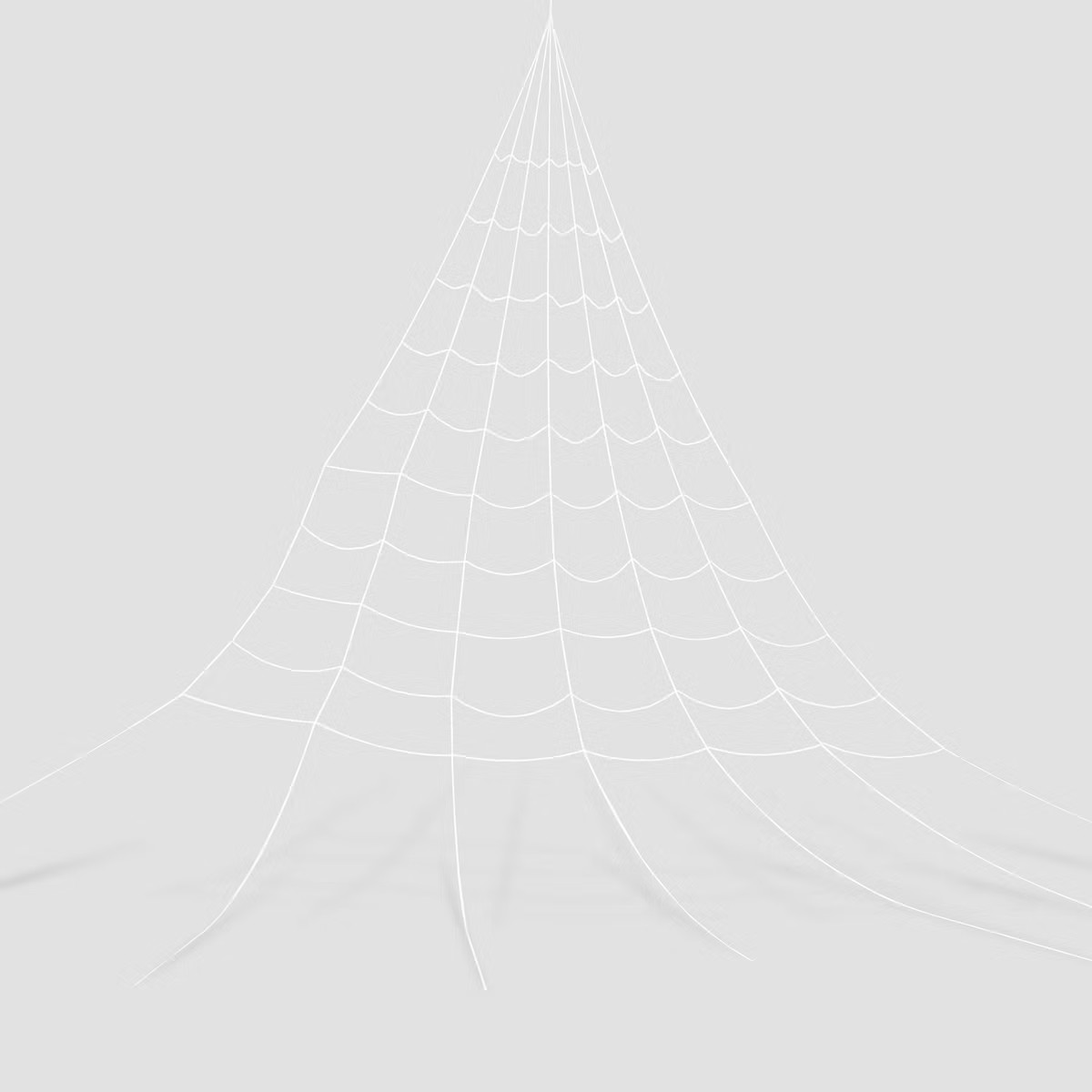 25' Mega Spiderweb White Halloween Decorative Prop - Hyde & EEK! Boutique™ | Target