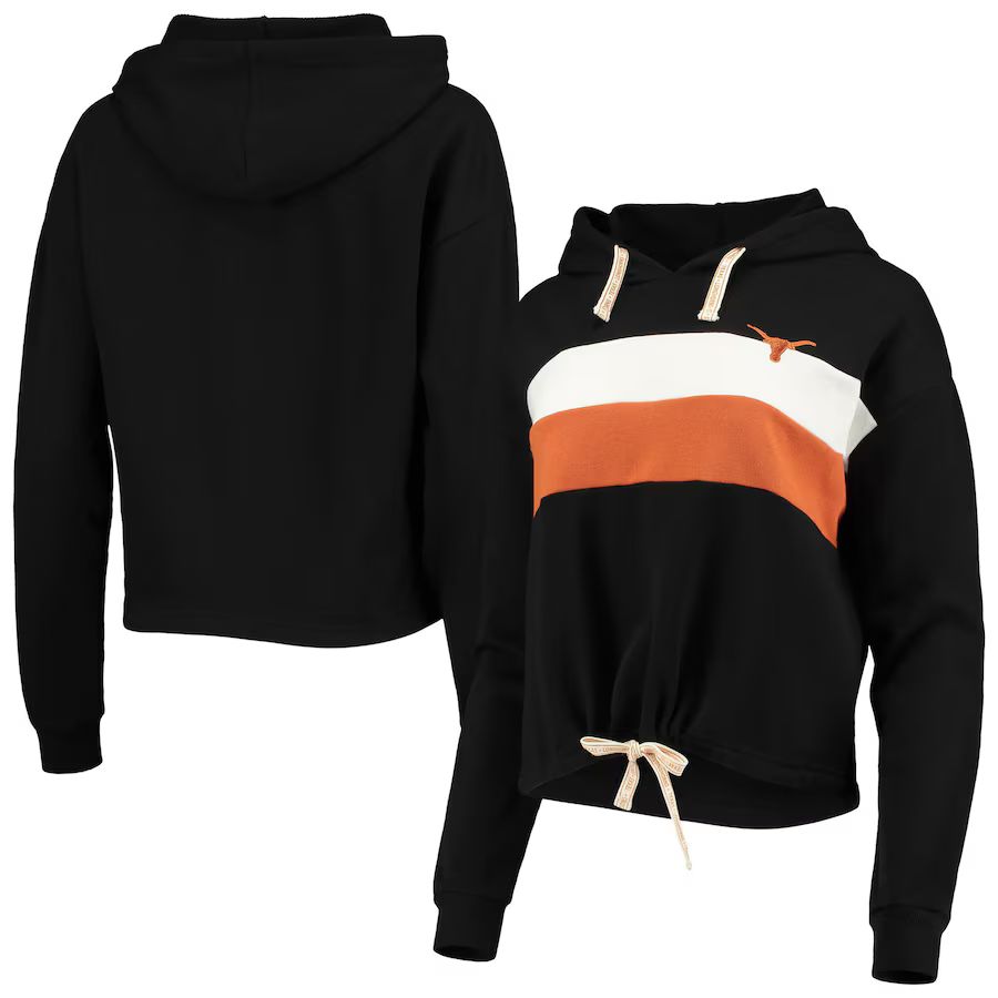 Texas Longhorns Gameday Couture Women's Leave Your Mark Pullover Hoodie - Black/Texas Orange | Fanatics