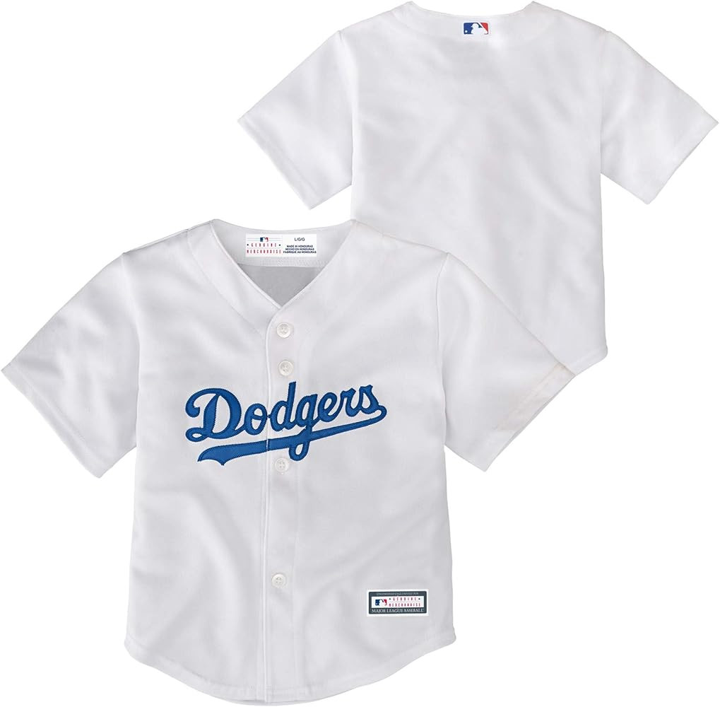 Outerstuff Los Angeles Dodgers MLB Toddler 2-4 White Home Team Jersey | Amazon (US)
