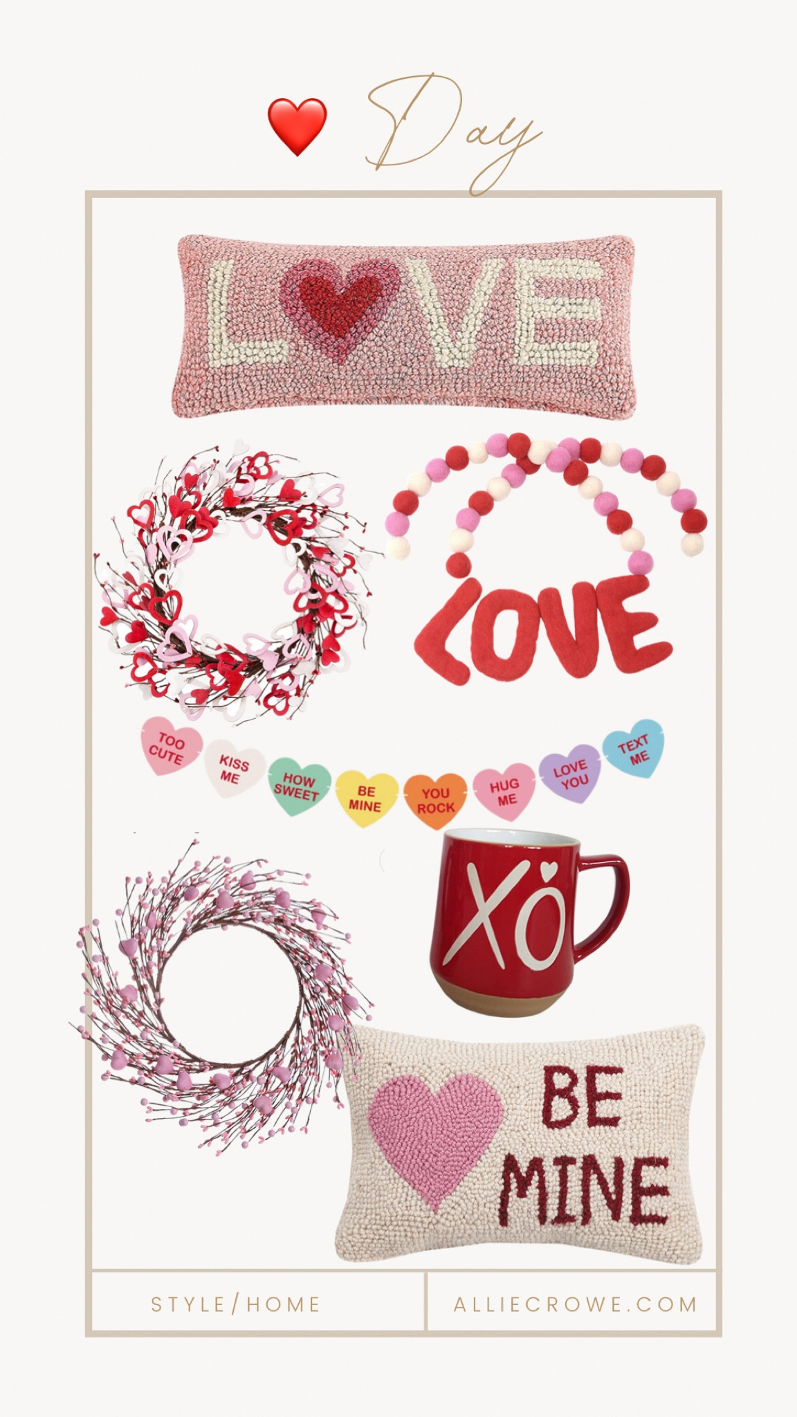 Some cute home decor for #Valentinesday #amazonhome #founditonamazon

#LTKhome #LTKGiftGuide #LTKSeasonal