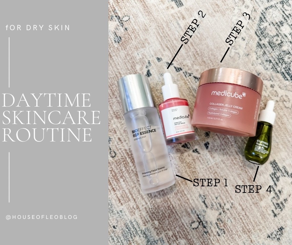 My daytime, skin care routine for dry skin. Cyber Monday. Beauty products.

#LTKCyberWeek #LTKSaleAlert #LTKBeauty