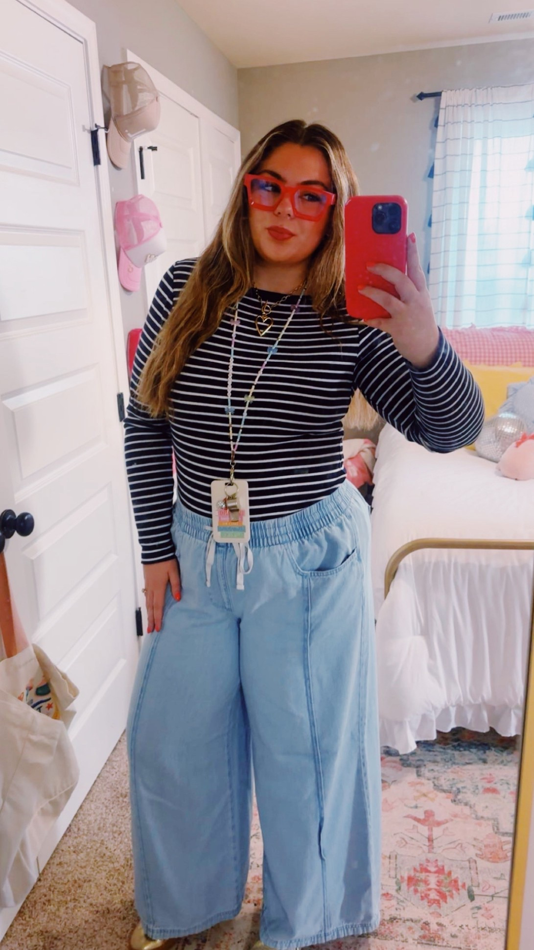 L in top and XL in pants! 