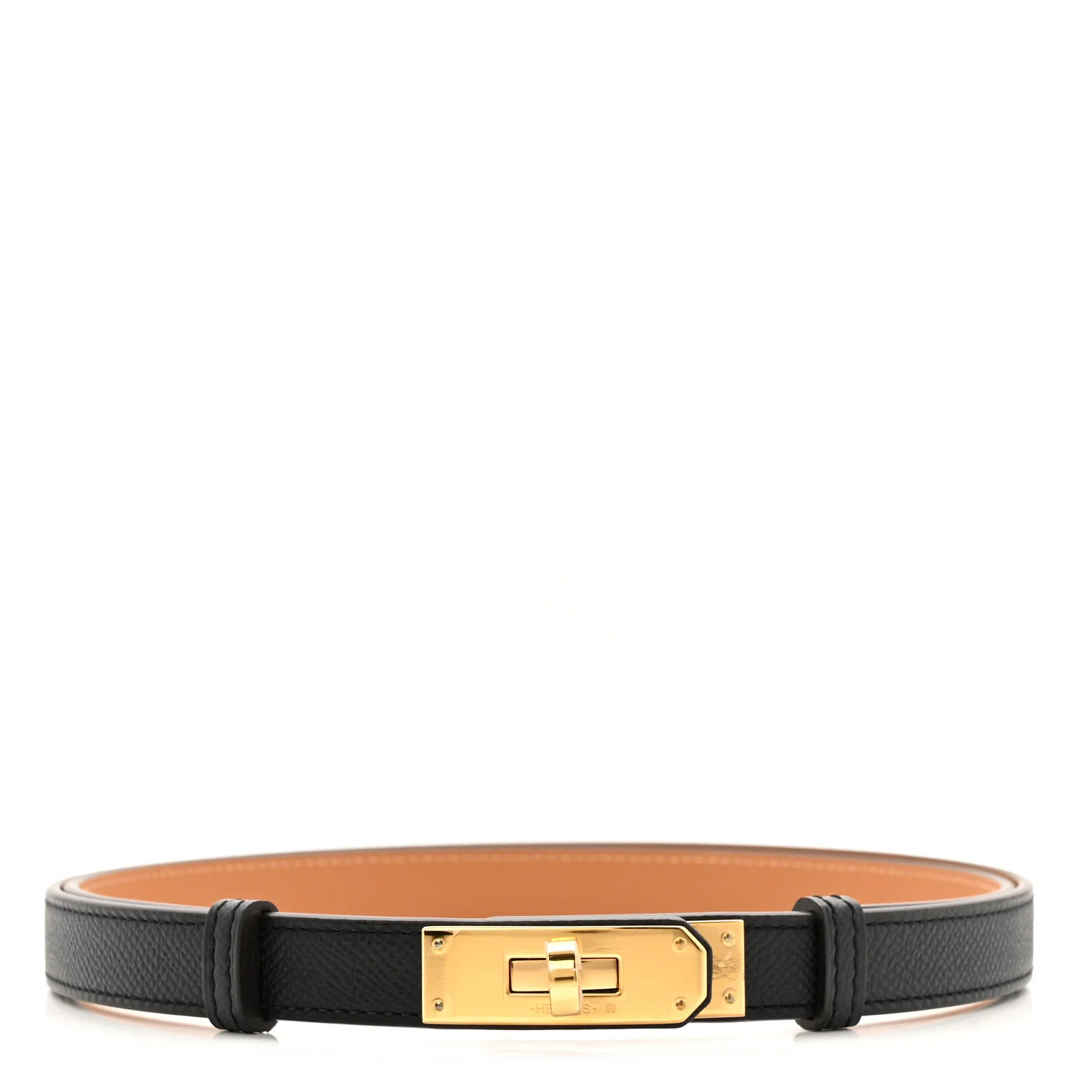 Epsom Kelly Belt Black | FASHIONPHILE (US)
