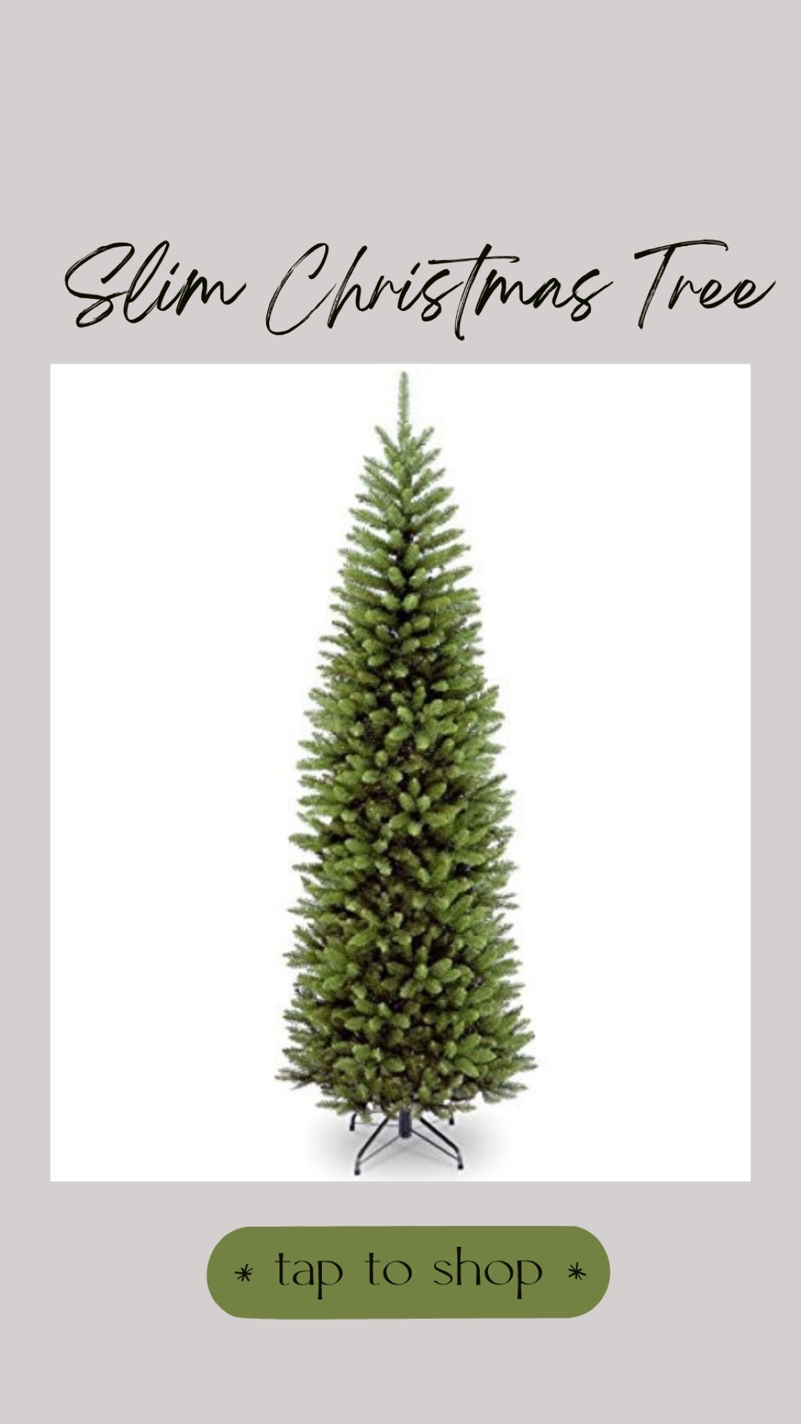 The perfect slim Christmas tree for tight spaces!  #christmastree #christmasdecor #christmas

#LTKHoliday #LTKSeasonal #LTKsalealert