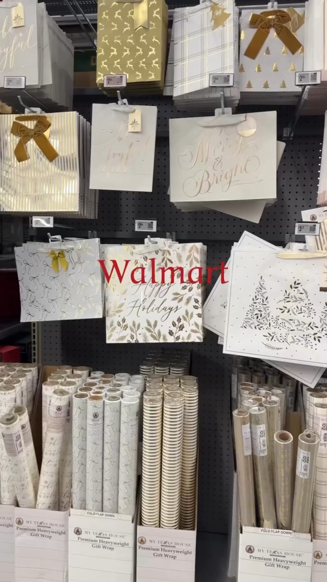 If you’re wrapping gifts this year, go to Walmart NOW 🎁 
 

 
 
Walmart finds , aesthetic Christmas wrapping, Walmart Christmas, Walmart aesthetic finds, Christmas shopping, Christmas on a budget, Walmart find. 
 
 
#walmartfinds #walmartshopping #christmaswrap #walmartdeals #affordablechristmas #aestheticchristmas

#LTKHoliday #LTKGiftGuide #LTKSeasonal
