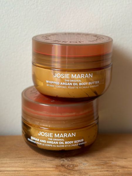 whipped Argan oil body butter & sugar and Argan oil body scrub from Josie Maran 

#LTKfindsunder100 #LTKSpringSale #LTKbeauty