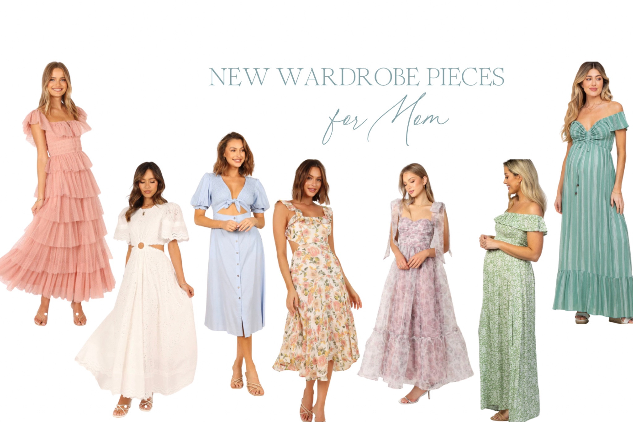 Here at Brittany Elise Photography, we love being able to provide a full service experience to our clients, including hair and make up services as well as a full client wardrobe for our clients to ‘shop’ from. 

We’ve added some new pieces to our collection. A lot of the time our clients will ask where a dress is from after a session in hopes of finding something similar. Look no further, check out these brand new pieces we’ve added to our wardrobe for moms and shop for one yourself! 

#LTKfamily #LTKbump #LTKstyletip