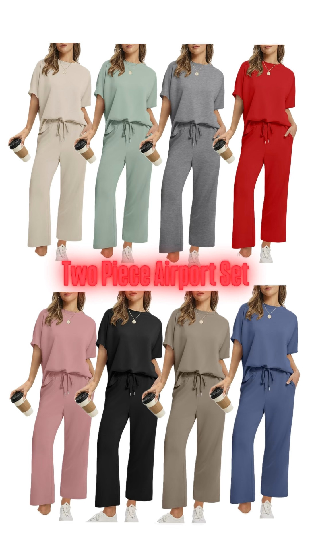 Two piece Set perfect for airport or running errands✨ Some colors are ON SALE💕

#LTKSaleAlert #LTKU #LTKSpringSale