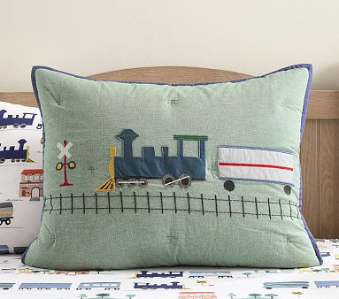 Heritage Train Comforter & Shams | Pottery Barn Kids