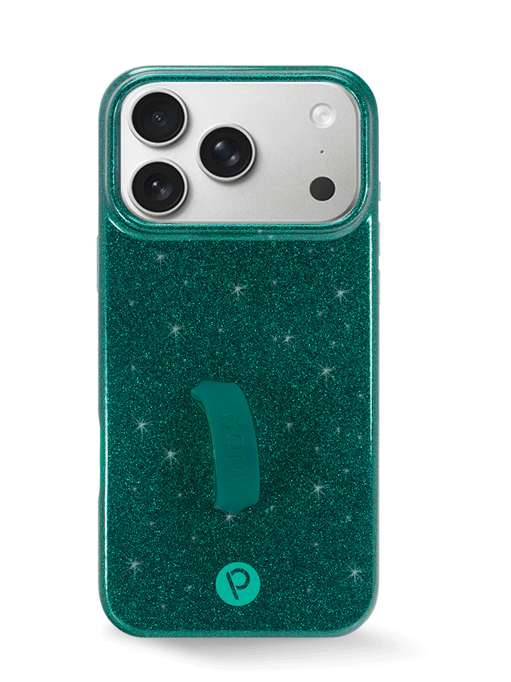 Loopy Cases - Emerald Sparkle | Loopy Cases