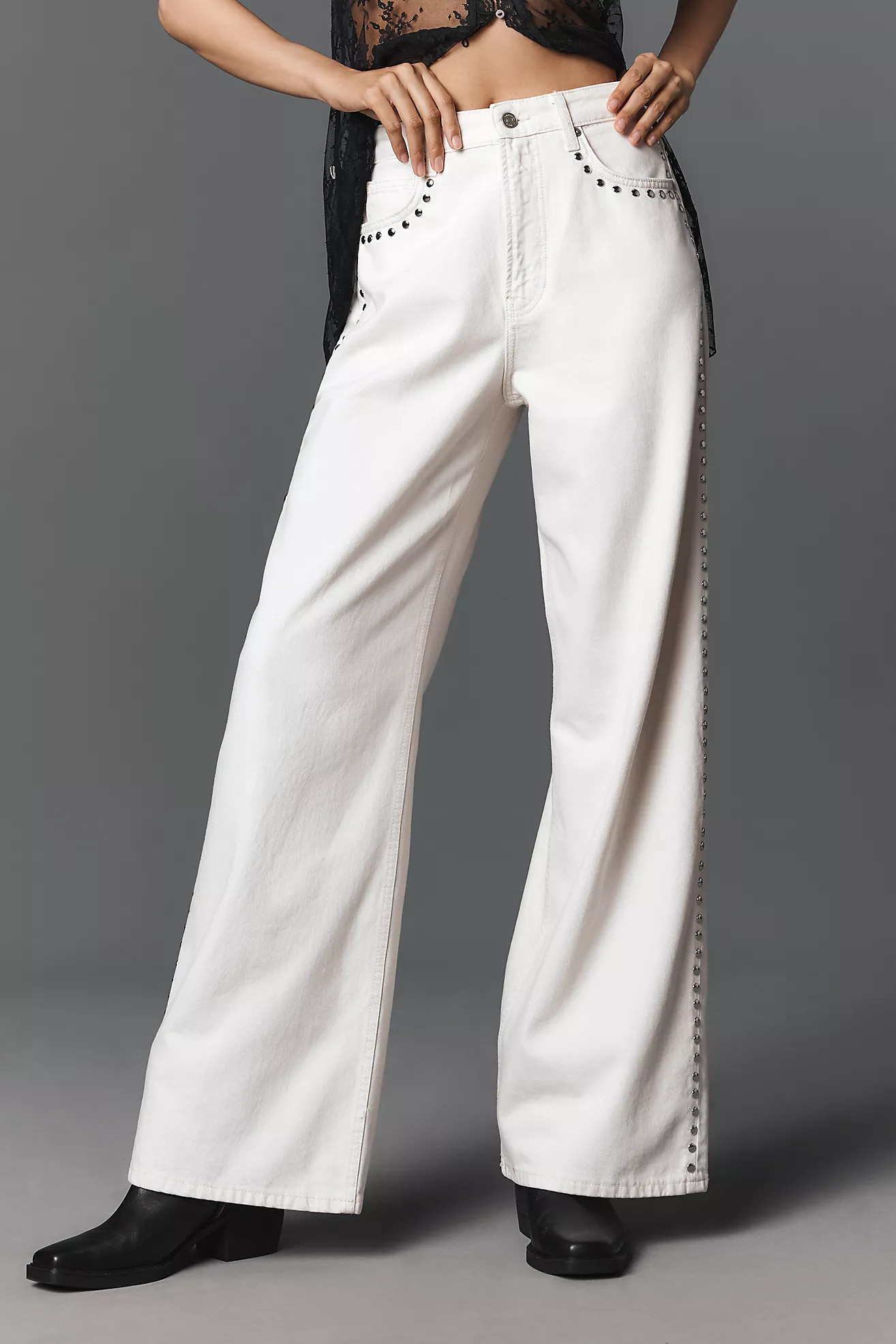 Reformation Cary High-Rise Slouchy Wide-Leg Jeans | Anthropologie (US)