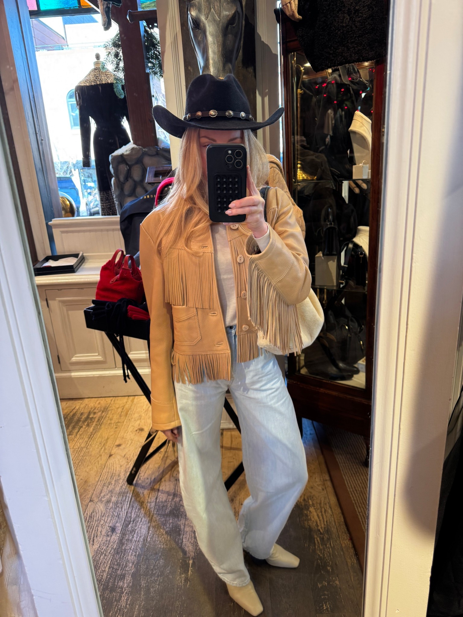 Found this cute fringe Ralph Lauren fringe jacket. 

#LTKdayinmylife #LTKSeasonal #LTKootd