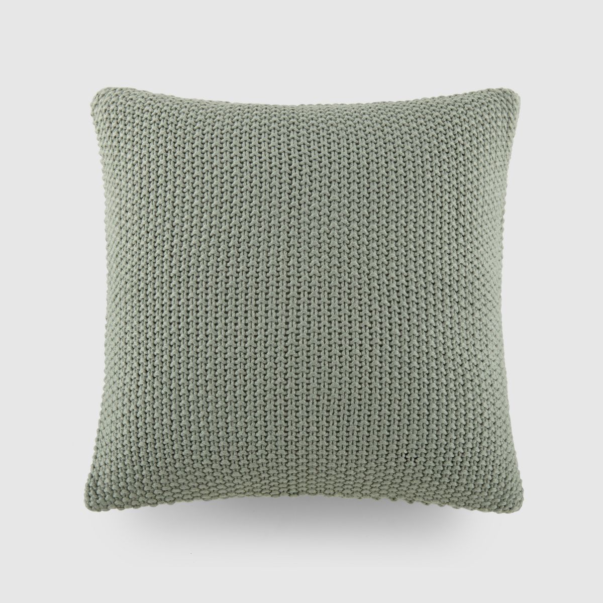Stitch Knit Throw Pillow Cover And Pillow Insert - Becky Cameron, Eucalyptus, One Size | Target