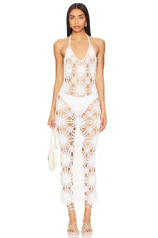 superdown Walsh Maxi Dress in Ivory from Revolve.com | Revolve Clothing (Global)