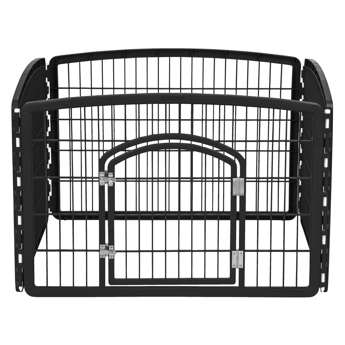 IRIS USA 4-8Panel 24/34"H Plastic Pet Playpen with Door | Target
