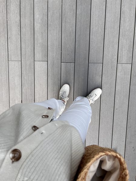 casual outfit, transitional outfit, neutral outfits, white denim, beige sambas, amazon bodysuits, neutral style, casual style, weekend style

#LTKshoecrush #LTKSeasonal